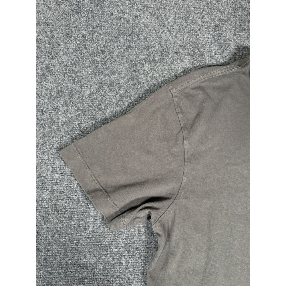 American Giant Shirt Mens Medium Gray Pocket Tee Crewneck Short Sleeve Casual - Picture 3 of 9